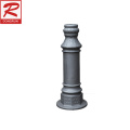 China foundry customized Aluminum Lamp Base aluminium die casting led street light housing cast aluminum post base